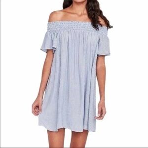 Urban Outfitters Cooperative Off the Shoulder Flowy Dress